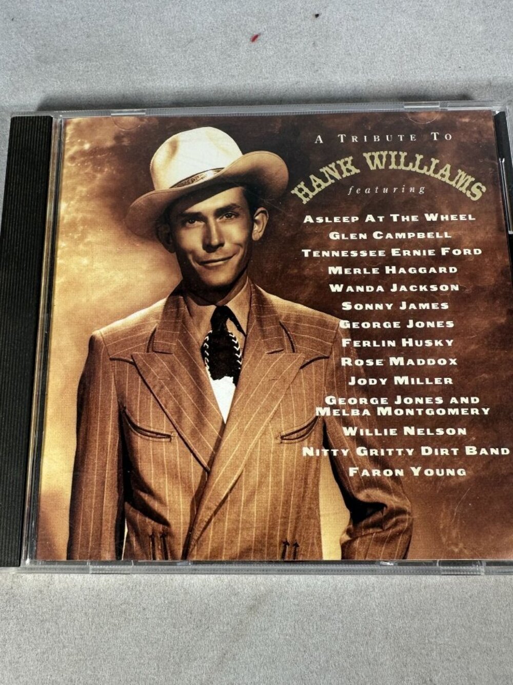 A Tribute To Hank Williams CD Featuring Various Artists Country Music 1995